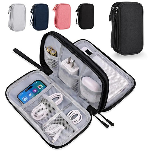 Portable Waterproof Travel Cable Organizer Pouch