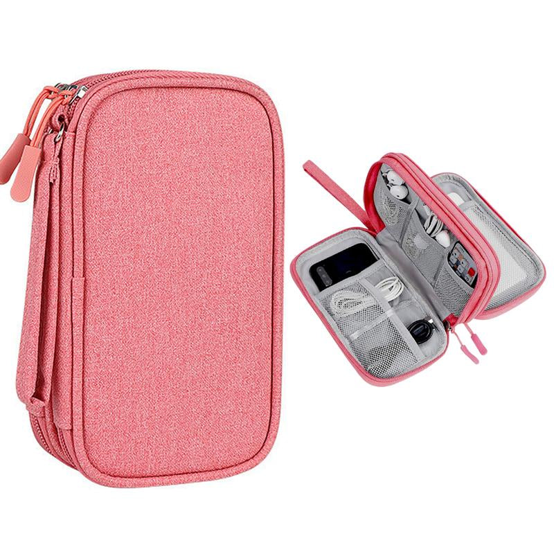 Portable Waterproof Travel Cable Organizer Pouch